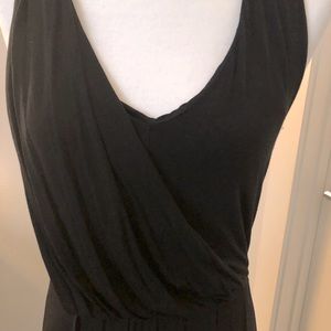 Womens Sleeveless Maxi dress. Size Small. Boston Proper. Slightly used. Black